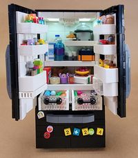 Fridge Open | Lit by a set of Power Functions LED lights bui… | Flickr