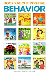 Help your kids learn how to behave, get along with others, and handle their emotions with these children's books about positive behavior.