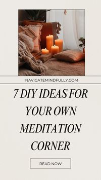 Turn your home into a sanctuary with these cozy meditation corner ideas! From soft cushions to warm lighting and peaceful decor, these tips will help you create a calming space for relaxation, mindfulness, or yoga. Perfect for small spaces and budget-friendly designs! 🌿🕯️ #meditationcorner #cozynook #homemeditationspace #mindfulnessdecor #relaxationcorner #zenvibes