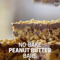 Crunchy meets chewy in these heavenly No-Bake Peanut Butter Bars. A combination of vanilla wafers, chocolate chips and peanuts create some serious texture.