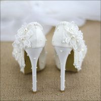 Customized Product. is not eligible for return. Ship In 5-15 Days.Fabric Material: PuColor: WhiteHeels Height: 11cm/4.33"