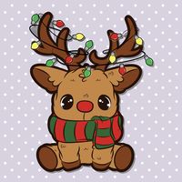 ❤ ❤ ❤ ❤ ❤ ❤ IMPORTANT❤ ❤ ❤ ❤ ❤ ❤ : although you are free to print files for all of your PHYSICAL projects, you cannot share, redistribute or resell the DIGITAL file you purchase.  ❤ ❤ ❤ ❤ ❤ ❤ YOU CAN ONLY SELL PHYSICAL ITEMS MADE FROM THIS DESIGN ❤ ❤ ❤ ❤ ❤ ❤ kawaii reindeer svg is a christmas clipart in digital downloads. includes svg files for cricut. This vector is easy to cut and perfect for your own projects, is a printable sticker or very good for vinyl cut. I want to help you to understand