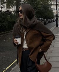 fall 2024 fashion trends, fall outfits, fall fashion, winter outfits, blazer outfits, fall capsule wardrobe 2024, autumn outfit, autumn outfits, suede jacket trend, brown outfit