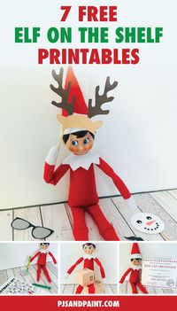 7 free elf on the Shelf Printables