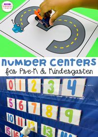 Looking for hands-on and engaging number activities for your classroom? These are for you!  Designed with both Pre-K and Kindergarten in mind, these centers will give you a variety of activities and options for teaching number recognition to 20 to your students.  ⭐SAVE BIG with the Year-Long Bundle