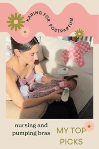 These must-have nursing and pumping bras offer comfort, easy access, and great support! Find the best styles for your breastfeeding journey. Check out my curated list today.