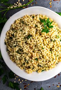 Lemon Herb Pearl (Israeli) Couscous