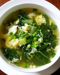 Bok Choy Egg Drop Soup | Keto | Low Carb | Paleo | Whole30 | Healthy Eating