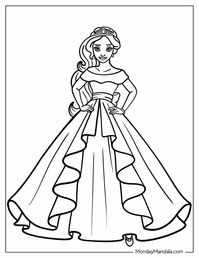 20 Elena Of Avalor Coloring Pages (Free PDF Printables)