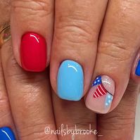 Brooke Jensen on Instagram: "✨Patriotic nails but also…the Olympic team trials are happening now too! Go team USA!!🇺🇸🥇❤️🤍💙 . . . . -Do not remove my name off my picture. Ask for permission before using my photo on a website or for marketing purposes. #gelpolish #handpaintednailart #naturalnailsonly #utahnailtech #utahnailartist #nailartist #nailart #naildesigns #nailartdesigns #freehandart #freehandnailart #gelnails #nails #nailinspo #summernailinspo #summernails #4thofjulynails #4thofjulynailart #fourthofjulynails #redwhitebluenails #julynails #julynailart #patrioticnails #usanails #usanailart #patrioticbannernails #festivejulynails #olympicnails #teamusanails #nailsbybrooke___4thofJuly"