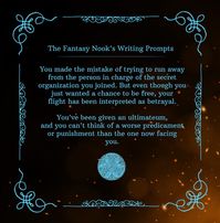 The Fantasy Nook's Writing Prompts — The Fantasy Nook