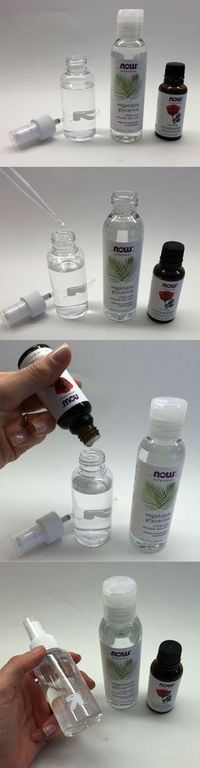 Make Your Own Facial Toner or Spray Moisturizer