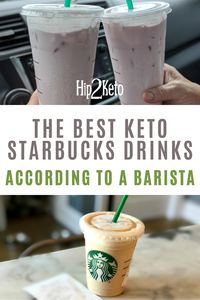 Here are the best low carb and sugar free Starbucks drinks according to a barista. Even if you follow a keto diet, you don't have to miss out of Starbucks. Here are 14 of the best low carb Starbucks drinks.