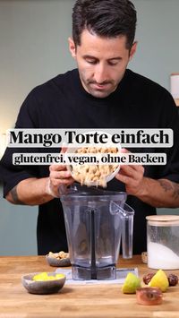 Mit diesem Rezept gelingt dir ganz einfach eine cremige und gesunde Mango Kokos Torte. Sie besteht aus vollwertigen Zutaten, ist vegan und kommt ohne Backen aus. Das perfekte Sommer Dessert!