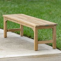 5 ft Teak Backless Bench | Westminster Teak