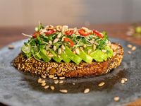 Get Avo Toasty Recipe from Food Network