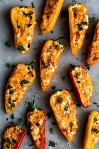 Pimento Cheese Stuffed Mini Peppers - Dash of Mandi