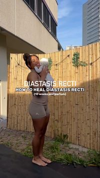 How to heal DIASTASIS Recti at home !