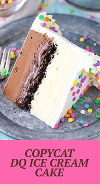 DQ ice cream cake