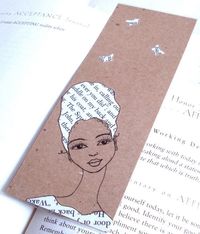 Creative, you create your own bookmark.