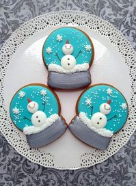 Trendy vintage christmas cookies royal icing 54 ideas #cookies #vintage