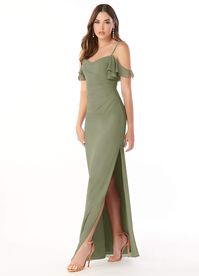 Pistachio Azazie Emeralda Bridesmaid Dresses | Azazie