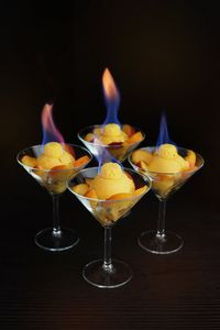 Flaming Apricot Ice Cream: Solstice Fire Magic! — The Wondersmith