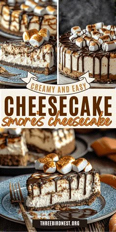 Decadent S’mores Cheesecake: A Sweet Twist on a Timeless Favorite - This Little Nest Cheesecakes For Fall, Thanksgiving Recipes Dessert Chocolate, Chocolate Christmas Cheesecake, Halloween Cheesecake Recipes, Fun Desserts For Thanksgiving, Thanksgiving Recipes Easy Desserts, Fall No Bake Cheesecake, Party Cheesecake Cups, Maple Bacon Cheesecake Recipe