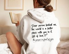 Discover the magic of spreading kindness with our personalized gifts. Elevate your wardrobe with our Dear Person Behind Me Hoodie. Embrace the power of kindness with our Aesthetic Be Kind Hoodie. Raise mental health awareness with our unique Mental Health T-shirt. Only at P6123, where kindness meets fashion! #SpreadLove #PositiveVibes #KindnessMatters Fall Dress Trends, Dear Person Behind Me Hoodie, Person Behind Me Hoodie