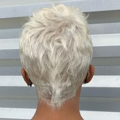 Finger Waves Short Hair, Short White Hair, Blonde Pixie Cut, Short Hair Pixie Cuts