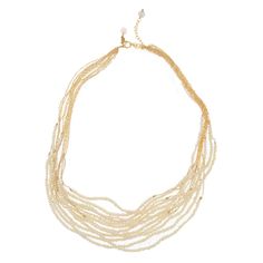 Golden Dolores Elegant Multi-strand Gold Beaded Necklaces, Delicate Gold Beaded Necklaces With Gemstones, Double Strand Yellow Gold Jewelry With Beads, Yellow Gold Double Strand Jewelry With Gold Beads, Gold Multi-strand Jewelry With Polished Beads, Gold Multi-strand Necklace With Faceted Beads, Elegant Multi-strand Necklace With Tiny Beads, Elegant Double Strand Jewelry With Tiny Beads, Dainty Multi-strand Beaded Jewelry