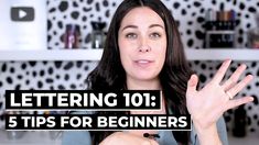 5 Things Every Beginner Wants to Know about Lettering Brush Pens, Modern Calligraphy, 5 Things, Brush Pen, Hand Lettering, Sketch Book, It Works