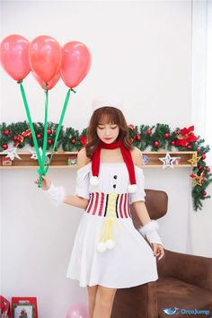 Orcajump - Rakuten Christmas clothes white Christmas dress white snowman clothes Christmas party performance clothes - Final Sale Snowman Clothes, White Christmas Dress, Christmas Clothes, Game Themes, Game Costumes, Christmas Costumes, Christmas Dress, White Christmas, Dress White