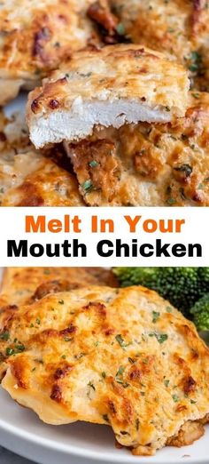 Melt In Your Mouth Chicken, Chicken Breast Recipes Baked, Easy Chicken Dinner Recipes, Chicken Recipes Casserole, Idee Pasto Sano, Baked Chicken Recipes, Melt In Your Mouth, Butter Chicken