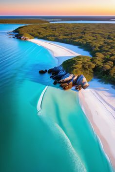 Turquoise shallows, clearwater beach, and a golden sunset. Experience a breathtaking view! #PhilippineTravel #Micronesia #AerialView Land Plot, Golden Sunset, The Blue Sky, Clearwater Beach, Beachfront Property, Vacation Places, Island Beach, Wanderlust Travel, White Sand