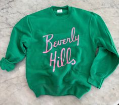 Soft Kelly green  sweatshirt with a cute pink print. We have the adult size to match as well!  So you can Twin  Unisex youth sizes Med to youth xl Small 6-8 yrs old  Med - 8-10 yrs old Large 12-14 Xlarge. 14-16  Matching adult sizes also listed 💗 Green Sweatshirt With Letter Print, Relaxed Fit, Green Sweatshirt With Letter Print And Relaxed Fit, Green Crew Neck Sweatshirt With Screen Print, Green Relaxed Fit Sweatshirt With Screen Print, Green Cotton Sweatshirt With Screen Print, Green Cotton Screen Print Sweatshirt, Green Pre-shrunk Relaxed Fit Sweatshirt, Green Relaxed Fit Pre-shrunk Sweatshirt, Green Crew Neck Sweatshirt With Lettering