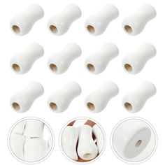 white ceramic knobs and covers for furniture