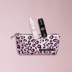 Beautify hair on the go with this stylish travel bag filled with your Beachwaver Co. haircare favorite's all in petite, portable packaging! What's Included Catwalk Print Travel Bag Travel Shine Squad Shine Spray Travel Dream Big Volumizing Mousse Reg. MSRP $44.98