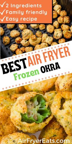 the best air fryer frozen okra recipe is easy to make and tastes delicious