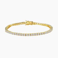 tennis braceler Tennis Bracelet, Cubic Zirconia, Timeless Elegance, Handcrafted Jewelry, Tennis, Gold Bracelet, 18k Gold, Gold Plate, Plating