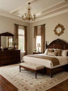 #BEAUTY ,#REALATIONSHIPS #Fashion #Outfits #Winter Outfits #Animals Bedroom Interior Design Traditional, Classic Traditional Home Decor Bedroom, Classic Bedrooms Elegant, Classic Bedroom Design Luxury Elegant, Vintage Design Bedroom, Modern And Traditional Bedroom, Modern Traditional Breakfast Area, Modern Victorian Style Bedroom, Traditional Colonial House Interior