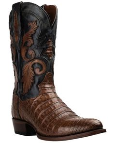 Dan Post Men's Socrates Caiman Exotic Western Boots - Medium Toe, Medium Brown Mens Western Boots, Mens Cowboy Hats, Mens Western, Womens Cowgirl Boots, Dan Post, Western Style Boots, Boot Barn, Womens Work Boots, Wedding Boots