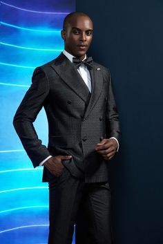 With subtle details, this black tuxedo for men or women is a perfect way to blend black tie elegance with sophisticated patterns. This can be great for a one time event or a long term collection piece that will serve as a classic look whenever worn. FREE SHIPPING ON ORDERS OVER $199 COLOR Black/Grey COMPOSITION N/A YARN COUNT N/A WEIGHT 295g FABRIC STYLE Pattern OCCASION Wedding/Gala Luxury Blazer With Suit Collar For Black-tie Events, Tuxedo Suits For Black-tie Gala Events, Luxury Fitted Suits For Gala, Elegant Double Breasted Suit With Suit Collar For Evening, Elegant Double Breasted Suit For Evening, Elegant Double Breasted Suit With Notch Lapel For Evening, Elegant Suits For Black-tie Gala Events, Elegant Three-piece Suit For Party, Tuxedo For Black-tie Events And Galas