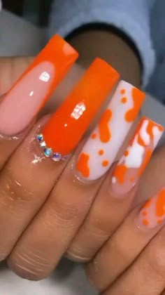 Drip Nails, Edgy Nails, Colored Acrylic Nails, Glow Nails, Baddie Nails, Short Square Acrylic Nails, Long Acrylic Nails Coffin, Exotic Nails