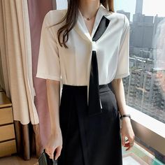 Shipping: Worldwide Express Shipping AvailableDelivery time: 🚚7-15Days Fast ShippingReturns: Fast refund,💯100% Money Back Guarantee.SPECIFICATIONSBrand Name: BONJEANStyle: Office LadyElasticity: Non StrechOrigin: Mainland ChinaCN: GuangdongSeason: SummerFabric Type: ChiffonMaterial: AcetateMaterial: PolyesterPattern Type: SolidFit Type: Regulai FitAge: MIDDLE AGEThickness: MidweightClothing Length: RegularDecoration: BOWShirts Type: Casual ShirtsDress Patterns: PulloverFabric content: 51% (inc Short Sleeve White Blouse, Office Wear Shirt, Comfortable Blouses, Chiffon Shirt Blouse, Shirt Dress Pattern, White Blouse Top, White Short Sleeve Blouse, Shirt Blouses Women's, Shirts Women Fashion