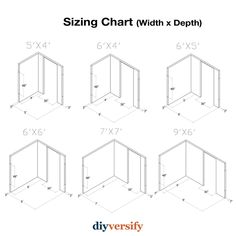 the diagram shows how to build a diyversfy cabinet with doors and drawers