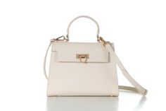 Layla Top-Handle Bag-Cream Work Purse, Classy Outfit Ideas, Cream Bags, Luxury Crossbody, Handbags Luxury, Cream Top, Cream Tops, Top Handle Handbags, Beautiful Handbags