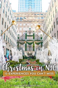 christmas in nyc is an experience you can't miss