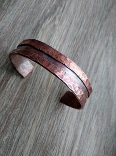 Hammered Copper Cuff Hammered Stylish Bracelet 7th - Etsy Unique Hammered Copper Bracelets, Adjustable Hammered Copper Cuff Bracelet, Hammered Copper Bangle Bracelets, Hammered Copper Bangle Bracelet, Hammered Rose Gold Cuff Bracelet Gift, Handmade Rose Gold Copper Cuff Bracelet, Bronze Hammered Bracelet As Gift, Bronze Copper Cuff Bracelet As Gift, Bronze Copper Cuff Bracelet For Gift