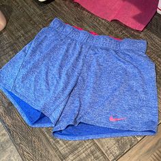 Brand New Never Worn Condition. Moisture-wicking Blue Athletic Shorts For Training, Moisture-wicking Blue Gym Shorts, Blue 4-way Stretch Athletic Shorts, Nike Blue Activewear With Built-in Shorts, Blue Moisture-wicking Activewear Shorts, Nike Shorts, Shorts Athletic, Athletic Shorts, Dri Fit